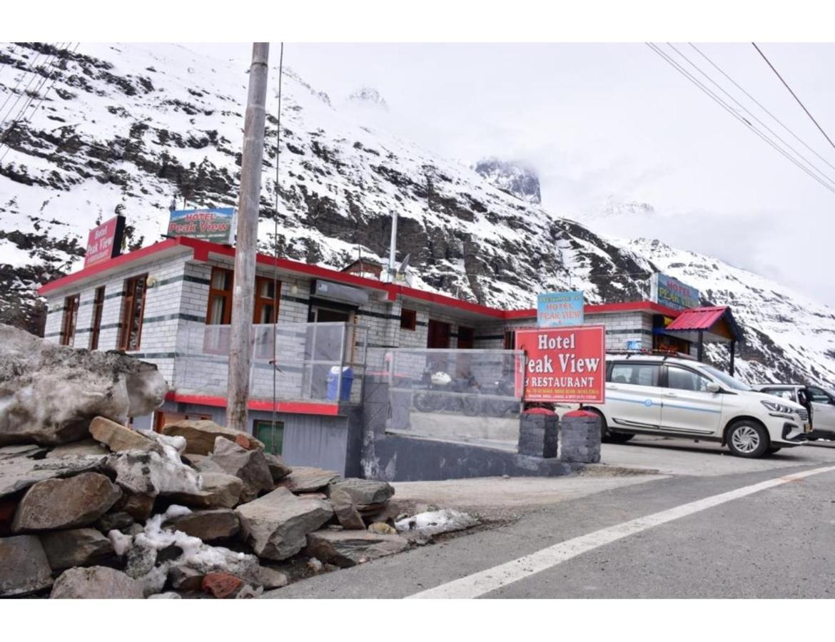 Hotel Peak View, Lahaul Sissu Exteriér fotografie